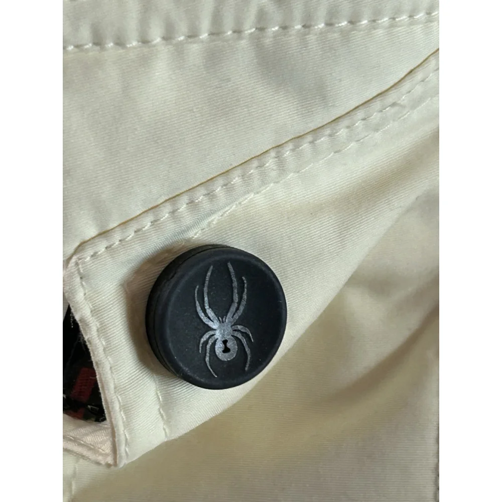 Spyder XT5000 Cream & Black Woman's Ski/Snowboarding Jacket Coat No Hat Size: 8 - Picture 10 of 16